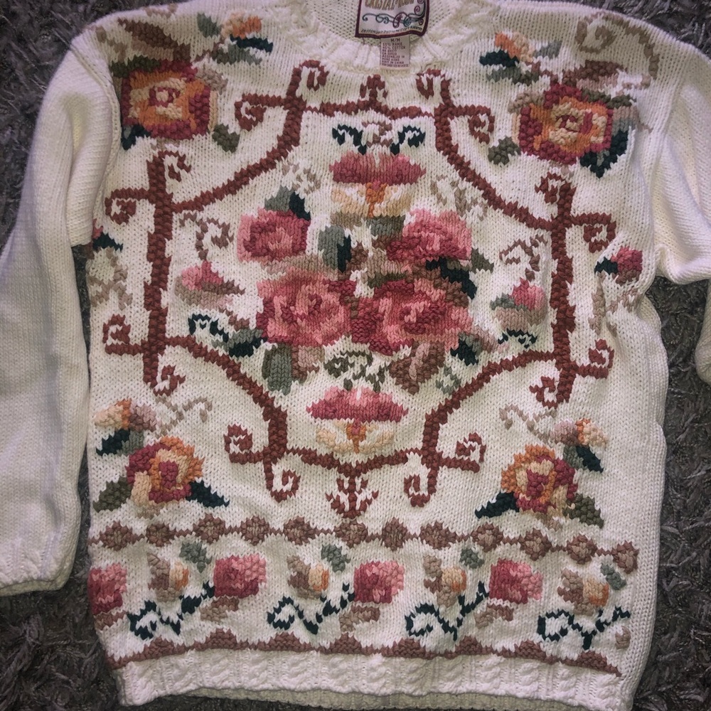 Crystal-Kobe Sweaters, Size M - image 6